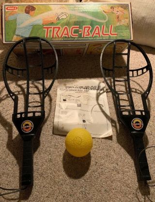 Vintage 1975 Wham - O Trac - Ball Track Ball Complete & Cond.
