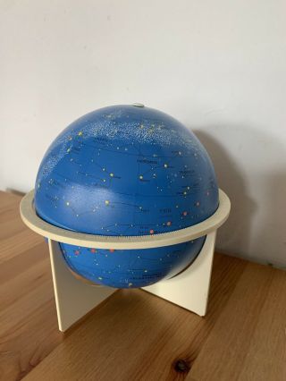 Vintage 6” Replogle Metal Celestial Globe