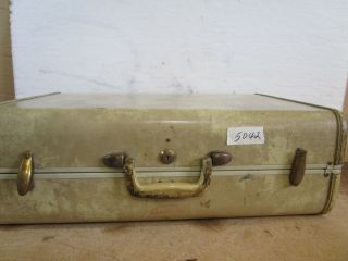 Vintage Samsonite 4521 Suitcase Beige In Color 21 " Long