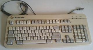 Vintage Gateway 2000 Keyboard 2189013 Clicky For Pc Ps/2 Mechanical