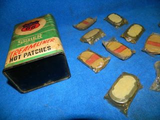 Vintage Phillips 66 Shaler Hot Patches Gas Station Tire Repair Shop Box of 24 7