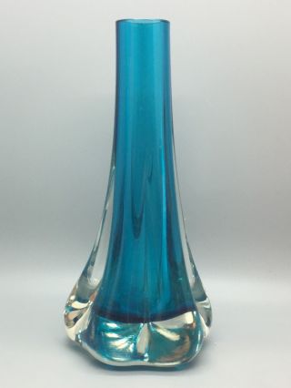 Whitefriars Vintage Art Glass Elephant Foot Vase 9728