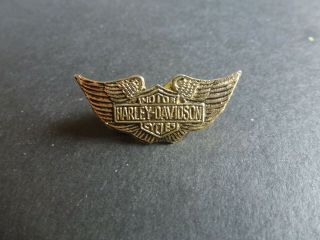 Harley - Davidson Motorcycles Lapel Pin - Vintage Metal - Vest - Jacket