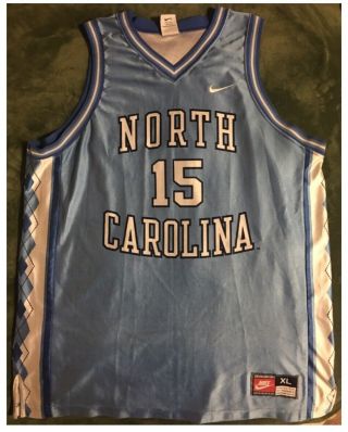 Vtg 90’s Nike North Carolina Tarheels Basketball Jersey Euc Xl