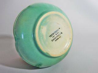 Art Deco Vintage Newtone Bakewells Australian Pottery Drip Glaze Vase Pot 5