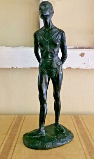Vintage Anthony Cipriano Artist Signed “ballerina” Dancer Sculpture