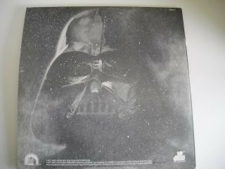 Vintage 1977 soundtrack Star Wars,  fold - out poster 33 x 22,  sheet 5