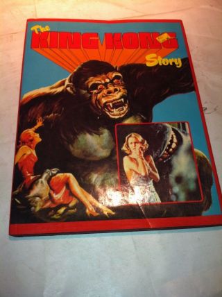 The King Kong Story - Vintage Hollywood - Movie Book - Hardcover A1061