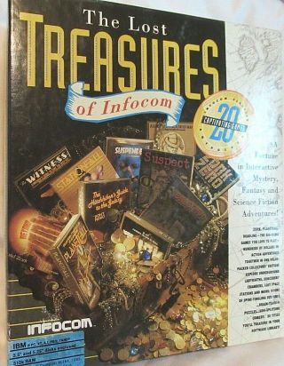 Vintage The Lost Treasures Of Infocom Activision Computer Games Tandy 20 Games