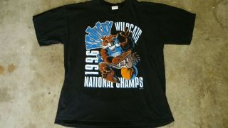 Vtg 1996 Uk T Shirt University Of Kentucky Wildcats Vintage Championship
