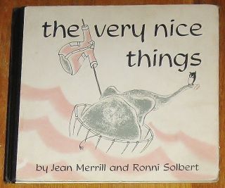 The Things : By Jean Merrill & Ronni Solbert : Vintage : Hardcover