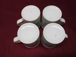 Vintage Twelve Days of Christmas Johnson Brothers England Mug Plate Set of 12 5