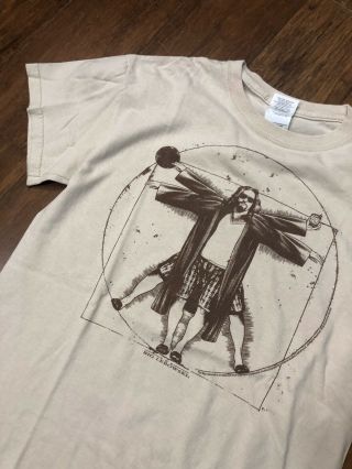 Vintage The Big Lebowski Movie Promo Cream Shirt Sleeve T - Shirt Sz S Rare Origin