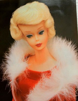 5p History Article,  Pics - Rare VTG 1964 Side Part Bubble Cut Barbie Doll 3