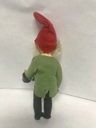 Vintage Lucky LEPRECHAUN Elf Gnome Crolly DOLL made in IRELAND. 4