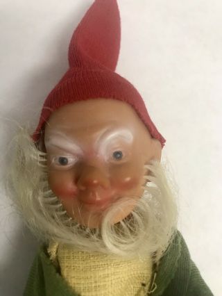 Vintage Lucky LEPRECHAUN Elf Gnome Crolly DOLL made in IRELAND. 5