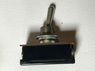 Vintage Toggle Switch A - H&h Old Stock 16a 125 V