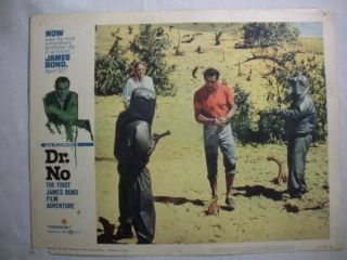 Dr.  No Vintage 1962 United Artists Corp.  Color Lobby Card