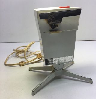 Vintage Ge Automatic Can Opener Model W/ Stand 14ec10 Usa