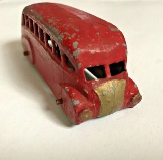 Vintage 1950s Dinky Toys 29b Streamlined Bus England Die - Cast Toy Car