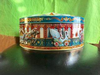 Vintage Sunshine Biscuit Carousel Gift Tin 8