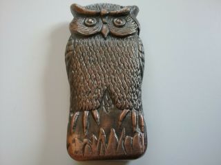 Vintage Florenza Owl Lighter