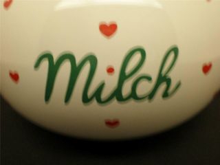 Waechtersbach Milk Milch Pitcher West Germany Vintage 2