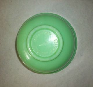Vintage Jadeite Green Glass Star Rite Magic Maid Mixing Bowl Model B 5