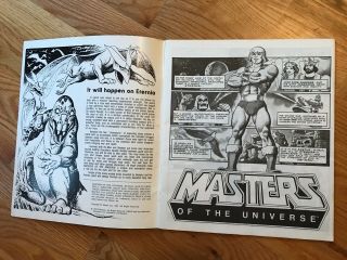 Vintage He - Man MASTERS OF THE UNIVERSE 1983 Panini Sticker Album Book 2