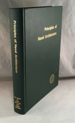 Vintage Book Principles Of Naval Architecture By John Comstock Navy Engineer