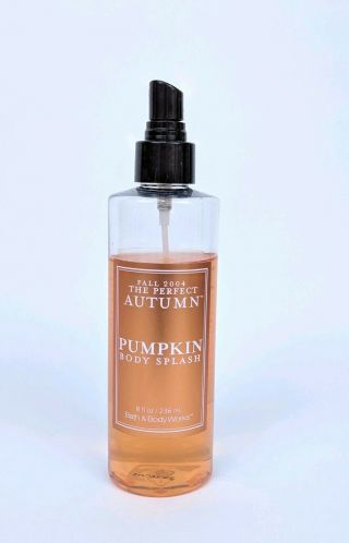 Bath & Body The Perfect Autumn Pumpkin Body Splash Body Mist 75 Full Vtg