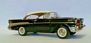 Vintage 1/43 Scale Die Cast 1957 Chevrolet Bel Air Black - Franklin