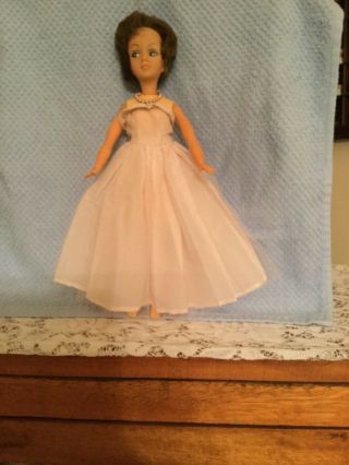 Vintage 1960’s 11 - 1/2” Tina Cassini Doll,  Clone Clothes