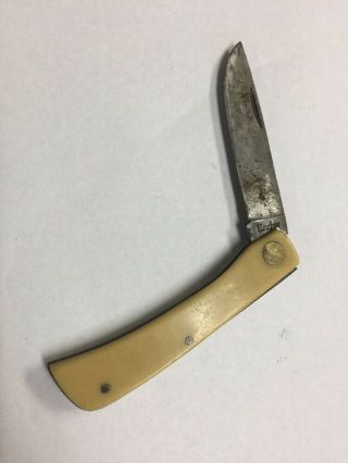 Vintage “linder” Solingen,  Germany Single Blade Pocket Knife