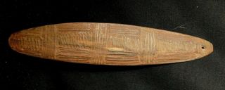 Vintage Australian Aboriginal Throwing Stick Boomerang Hand Carved Hard Wood