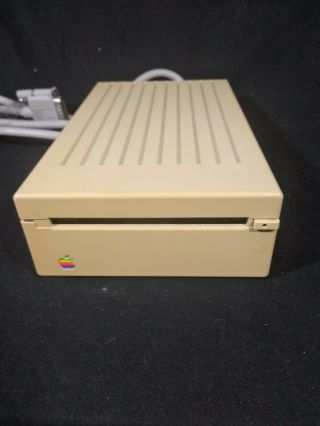 Vintage Apple 3.  5 " External Floppy Disk Drive Model A9m0106