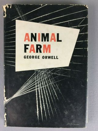 Vintage Animal Farm By George Orwell Hcdj Copyright 1946 1st American Edition?