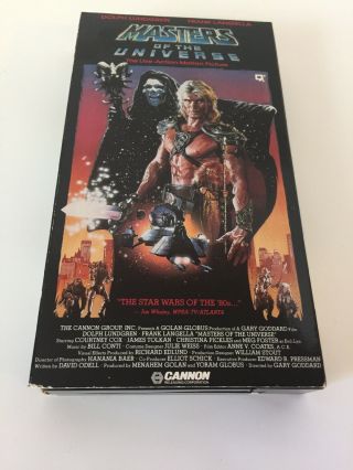 Masters Of The Universe Vhs Vintage
