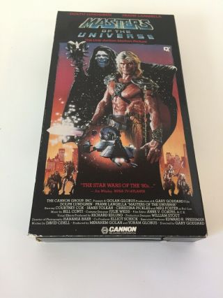 Masters Of The Universe VHS Vintage 2