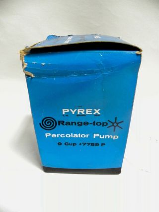 Vintage Pyrex Percolator Pump Stem 9 Cup Coffee Maker Part (A8) 7