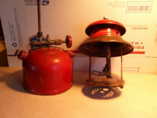 Vintage Coleman Red Lantern 200a ?? For Parts/restore