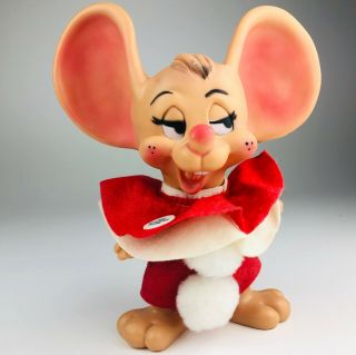 Vintage Topo Gigio Huron Products Big Ear Mouse Citizens Bank Clown
