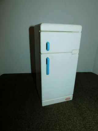 Vintage Little Tikes My Size Barbie Refrigerator Dollhouse Furniture