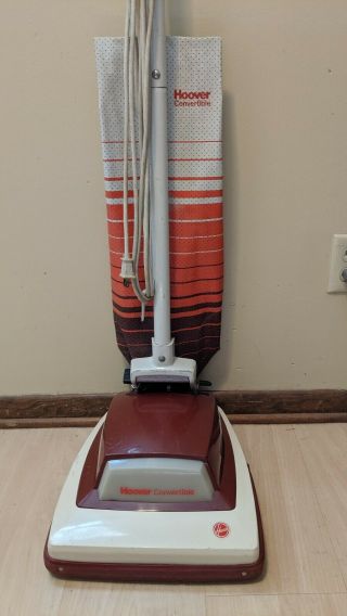 Vintage Hoover Convertible Vacuum Cleaner Model U4387