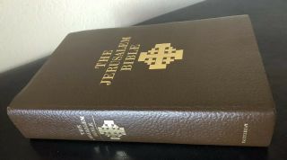 Vintage The Jerusalem Bible Published By Doubleday 1966 Cover Imitation Leather