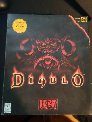 Vintage 1997 Diablo 1 Big Box