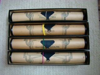 Vintage Ampico Piano Player Rolls,  Previously Played - Bundle Of 4 Rolls