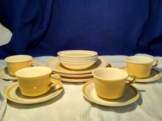 Royal China USA Vintage Cavalier Ironstone Casablanca Plates,  Bowls,  Saucers,  Cups 5