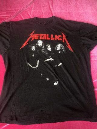 Metallica,  And Justice For All,  Vintage 1988 Tour Shirt Size L ?