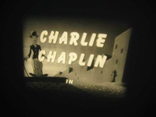 [a] Vtg 16mm Film / Movie B&w 7 " Charlie Chaplin - Laffing Gas - Comedy W Sound